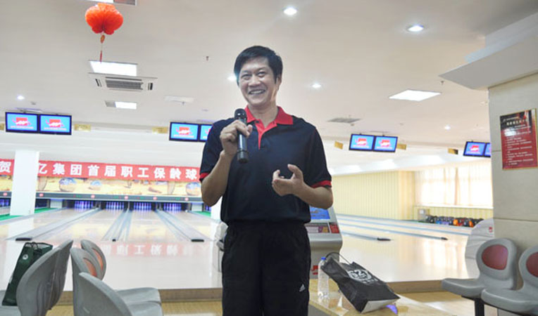 集團(tuán)董事長(zhǎng)項(xiàng)義水賽后發(fā)表講話(huà),對(duì)本次比賽的成功舉辦表示非常滿(mǎn)意