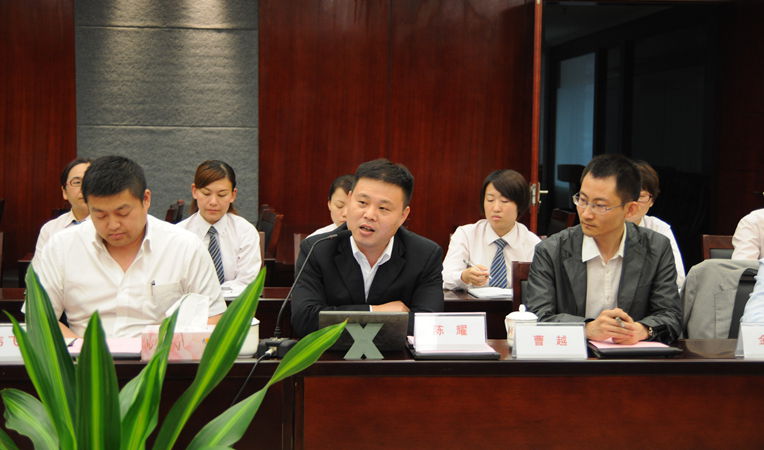 阜陽巨川集團總經理陳耀致辭