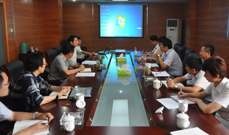 項領總裁一行與南陵項目負責人進行了親切的座談