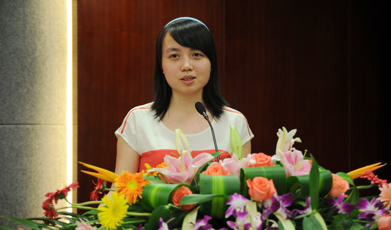 獲獎學(xué)生代表發(fā)言