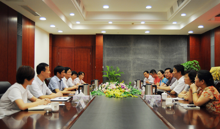 蕪湖市人大王滄江副主任一行蒞臨華億調(diào)研